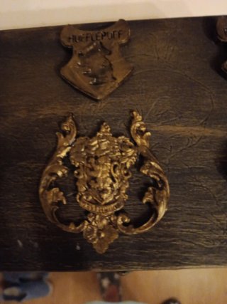 Caja Madera Harry Potter Hecha a Mano