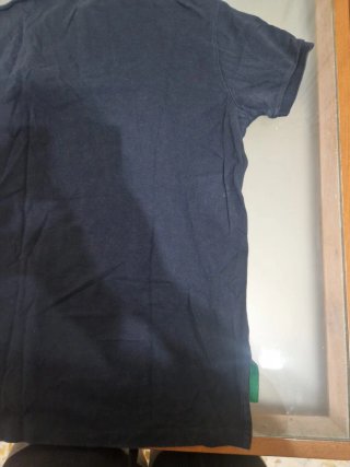 Polo Ralph Lauren M Nero con Logo Arancione
