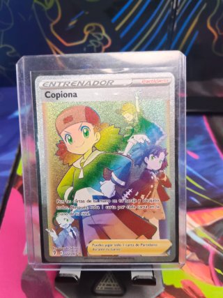 Carta Pokémon Entrenador Copiona Partidario