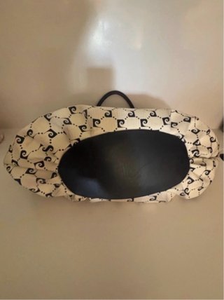 Bolso Pierre Cardin Paris Negro/Blanco