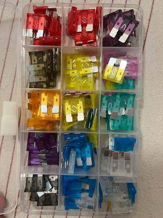 Fusibles Kit 120 Coche Estándar 2A-40A - NUEVOS