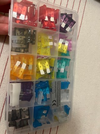 Fusibles Kit 120 Coche Estándar 2A-40A - NUEVOS