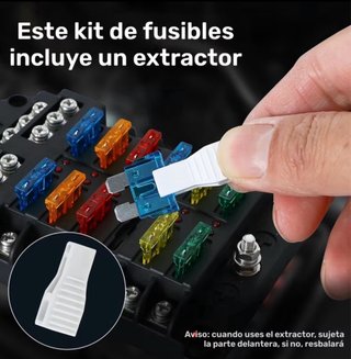 Fusibles Kit 120 Coche Estándar 2A-40A - NUEVOS