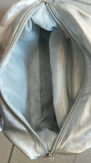 Borsa donna argento