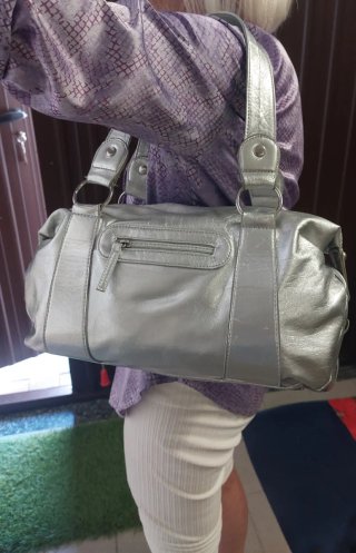 Borsa donna argento
