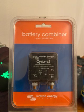 Combinador Batería Victron Cyrix-ct 12/24V-120A