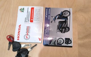 Honda SH 300 ABS  Azul Plata