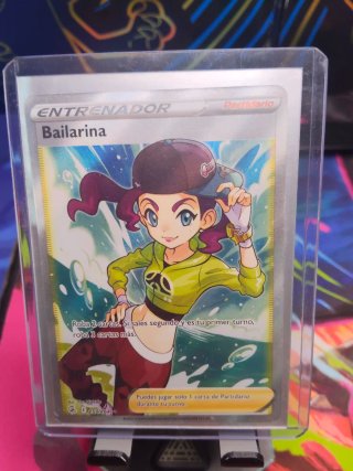 Carta Entrenador Partidario Bailarina Pokémon