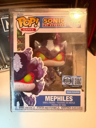 Funko Pop Mephiles 1176 Sonic Games
