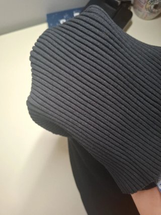 Falda tubo Zara negra