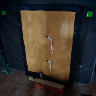 Cabecero Polipiel Negro 105x75