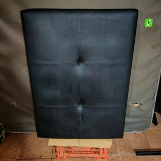 Cabecero Polipiel Negro 105x75