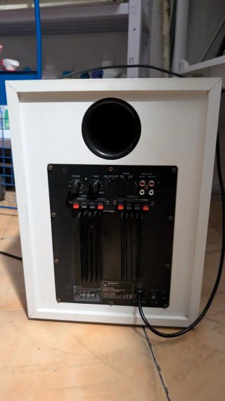 Subwoofer 10" Blanco