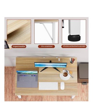 Urge ! Escritorio de madera y metal