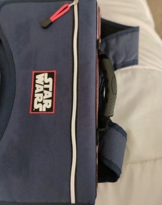 Mochila escolar Star Wars nova a estrear.