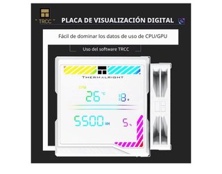 Disipador CPU Thermalright Blanco RGB