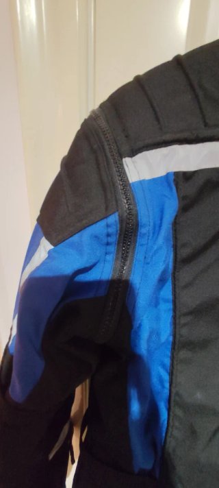 Chaqueta Moto Polo Drive Touring Azul/Negra