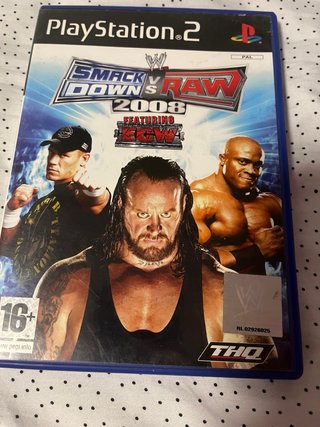WWE SmackDown vs Raw 2008 PS2