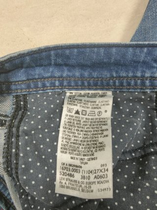 Pantalones Levis vintage Azules