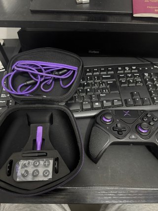 Mando Victrix Pro BFG PS5/PS4/PC Negro/Morado