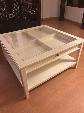 Mesa de centro IKEA LIATORP blanca