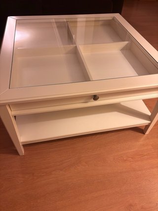 Mesa de centro IKEA LIATORP blanca