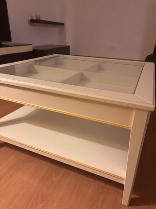 Mesa de centro IKEA LIATORP blanca
