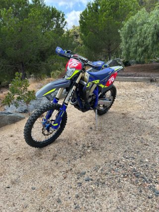 Sherco Moto Enduro Azul/Amarillo