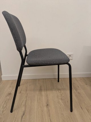 2 Sillas Karljan Ikea gris-azul