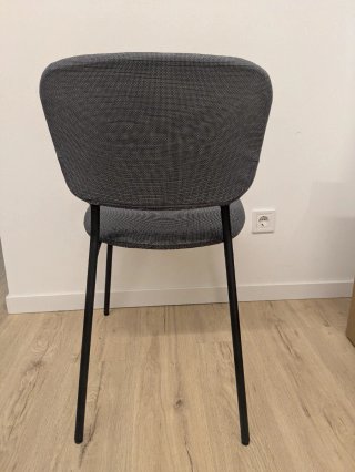 2 Sillas Karljan Ikea gris-azul
