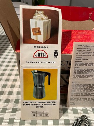 Plancha Eléctrica Vintage Jata Mod. 31