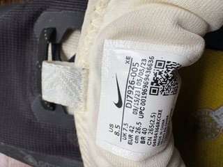 Nike Pegasus Trail Goretex Negro Amarillo