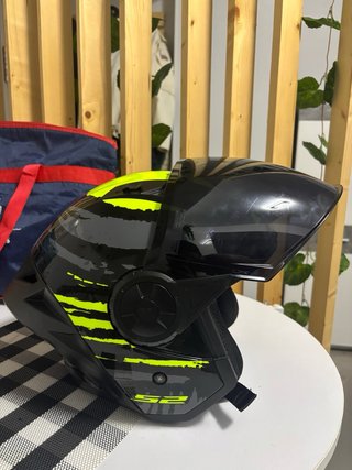 Casco LS2 Airflow II Negro/Amarillo TALLA M