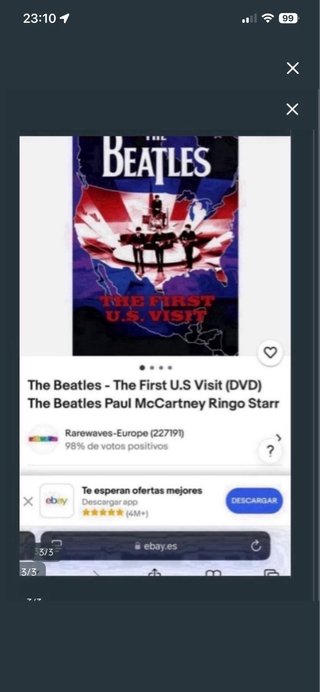 DVD The Beatles: 1st US Visit