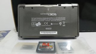Nintendo 3DS Negra Completa