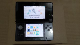 Nintendo 3DS Negra Completa