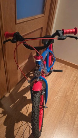 Bicicleta infantil Spiderman