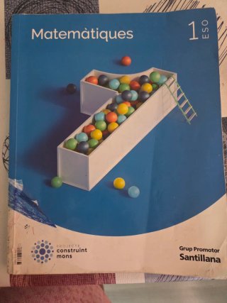 Libro de matematica 1er eso