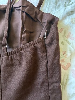 Vestido Shein Marrón Talla M