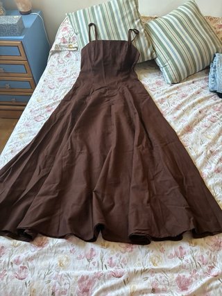 Vestido Shein Marrón Talla M