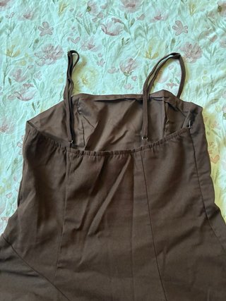 Vestido Shein Marrón Talla M
