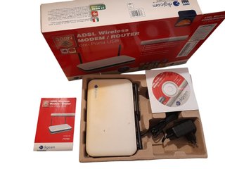 Digicom 300N ADSL Modem Router con Porta USB