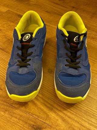 Zapatillas Bullpadel niño azul/amarillo
