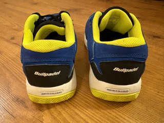 Zapatillas Bullpadel niño azul/amarillo