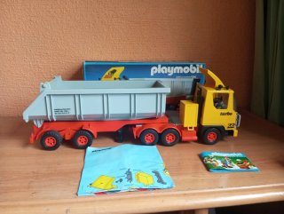 652. Playmobil camión trailer Mammut 3141