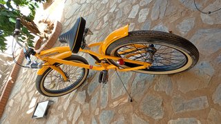 Bicicleta Cruiser Americana Amarilla