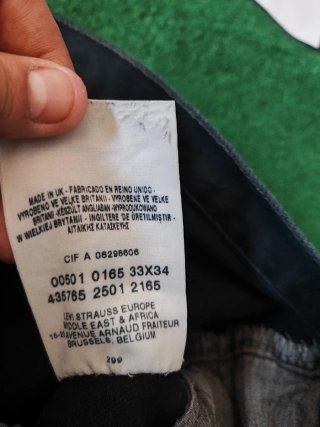 Jeans Levi's 501 Vintage 1999