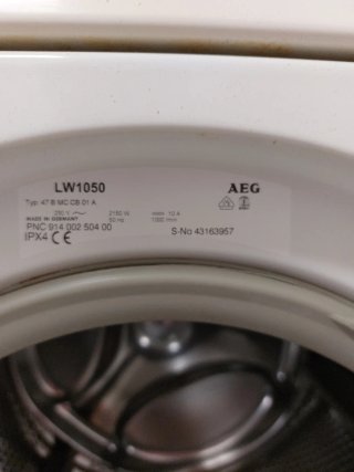 Lavadora AEG LAVAMAT W 1050 ELECTRONIC