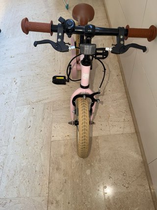 Bicicleta infantil Deryan 3 en 1 rosa