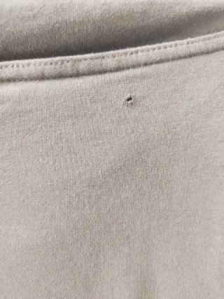 Top palabra de honor H&M Y2K verde caqui militar